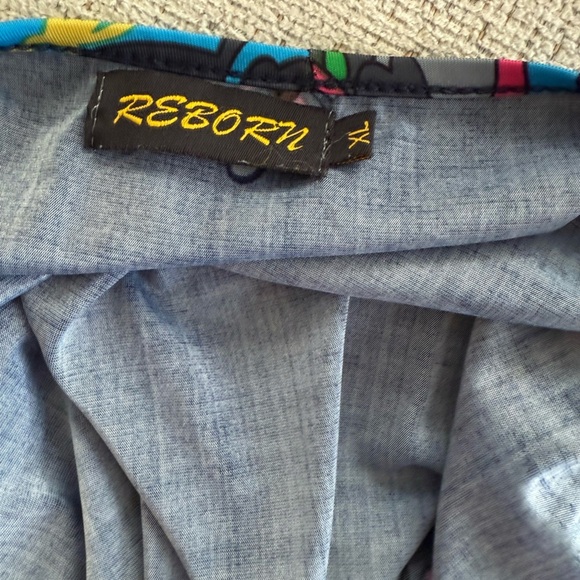 Reborn Blue Vibrant Dress - Picture 7 of 7